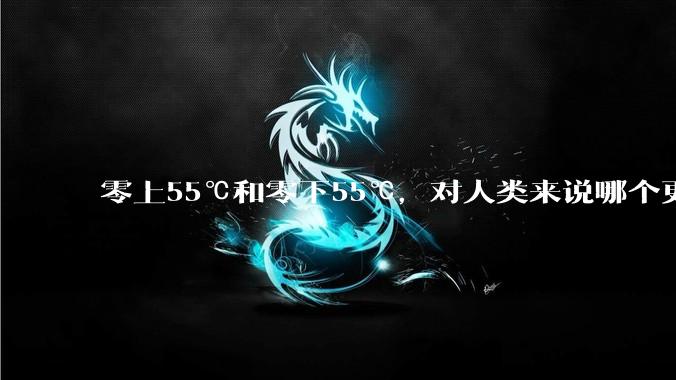 零上55℃和零下55℃，对人类来说哪个更难以适应？