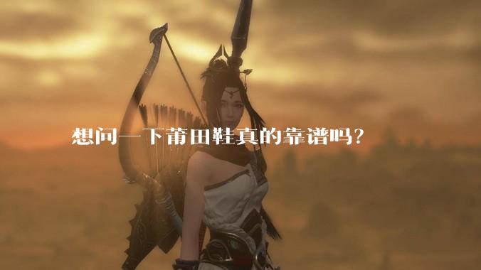 想问一下莆田鞋真的靠谱吗？